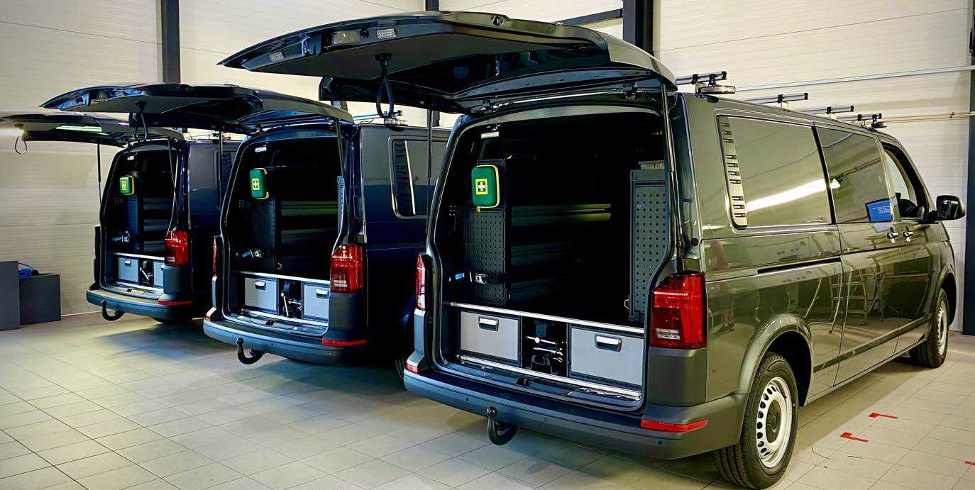 Ferno mobility ombygging VW transporter