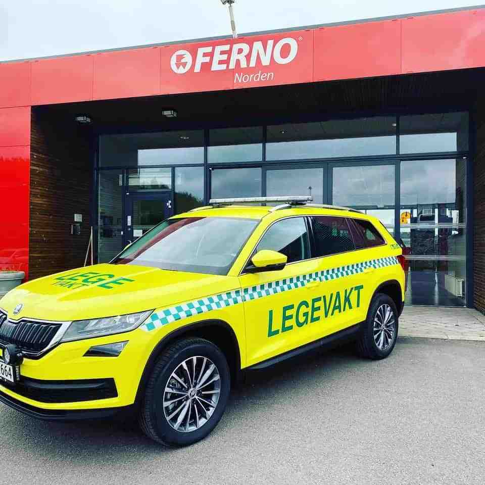 Legevaktbil til Fredrikstad kommune